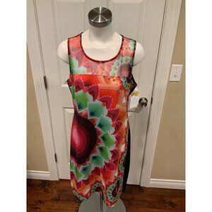 Multicolor Sleeveless Dress